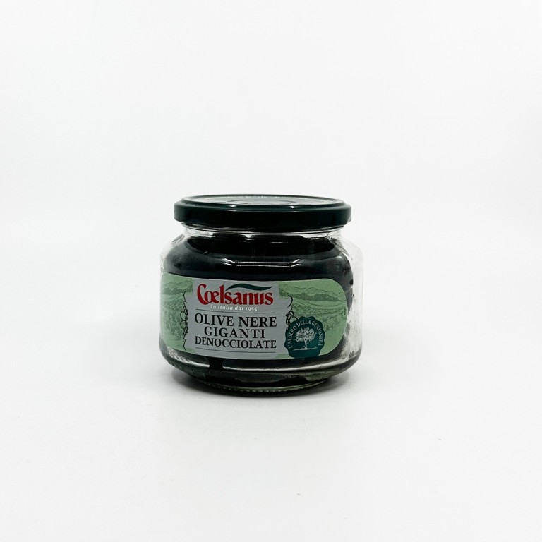 Coelsanus Olive Nere Giganti 150g 