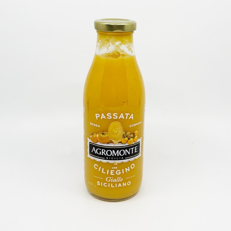 Agromonte Passata Ciliegino Giallo Siciliano 520g
