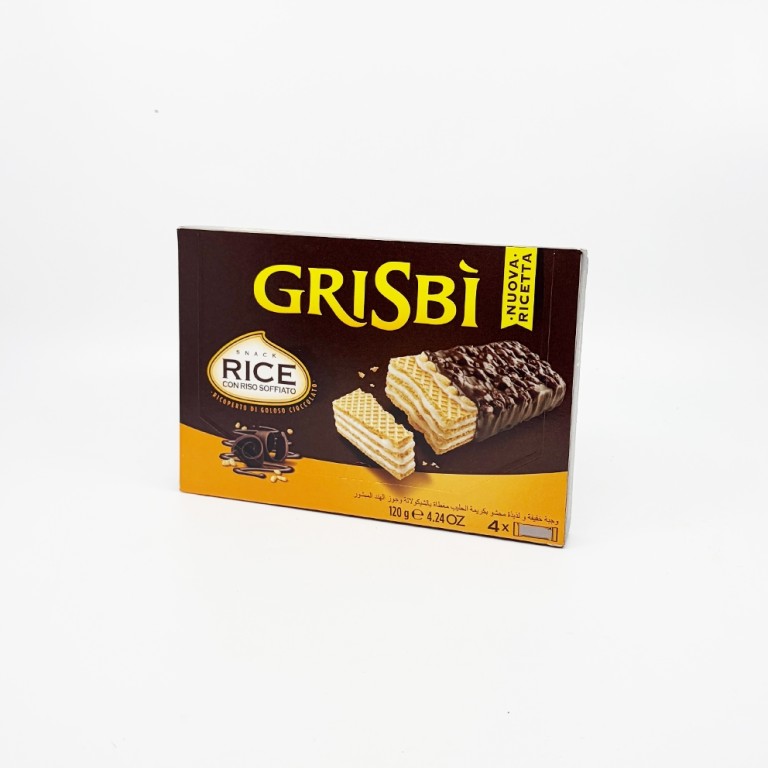 Grisbi Snack Riso 4db - 120g