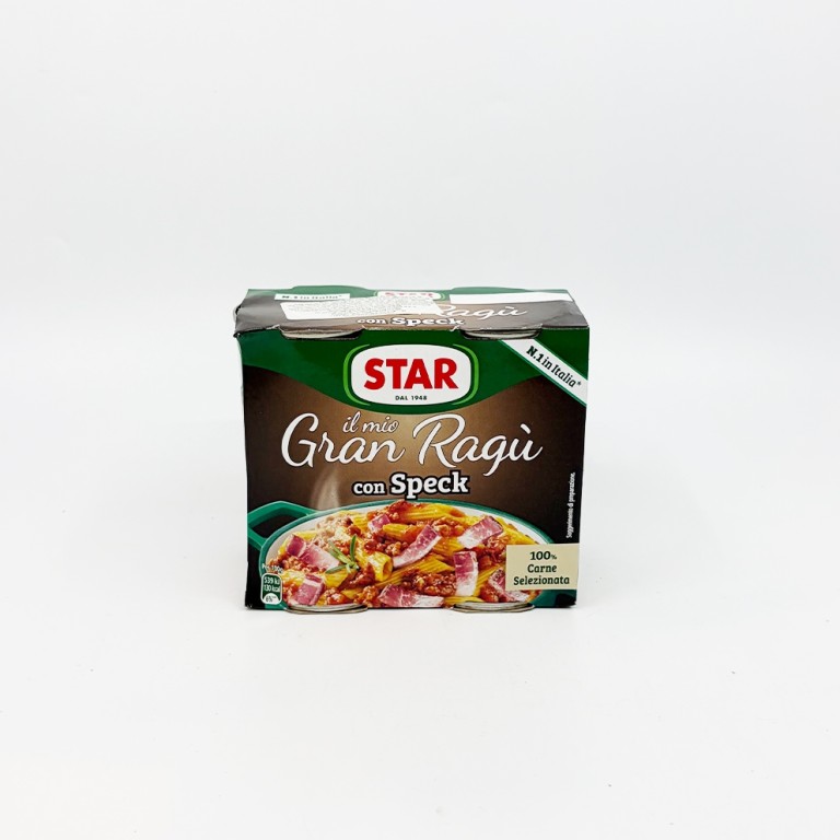 Star Gran Ragu con Speck 2x180g