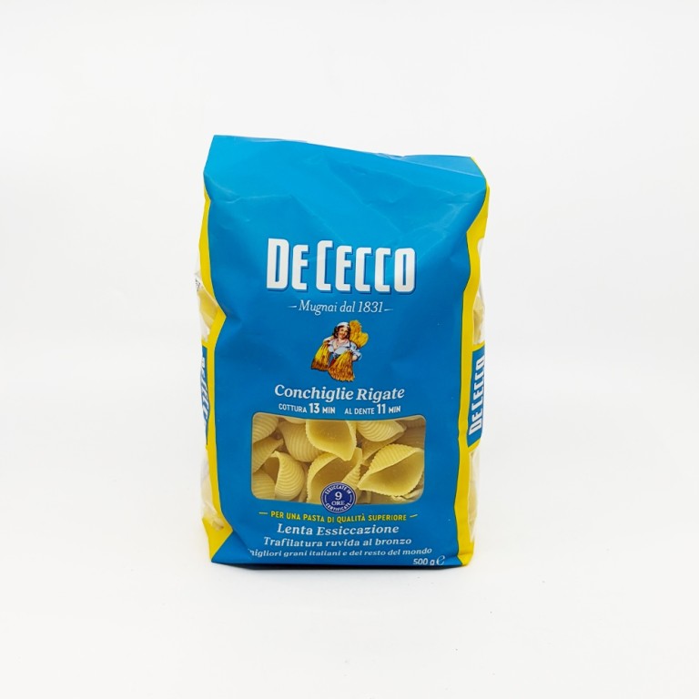 De Cecco Conchiglie Rigate mini tészta 500g 