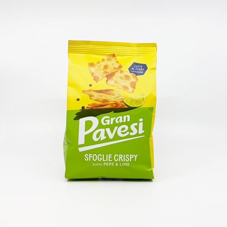 Pavesi Sfoglie Crispy Pepe e Lime 150g