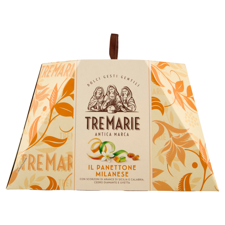 Tre Marie Il Panettone Tradizione Milanese - Kandírozott gyümölcs és mazsola 1KG 