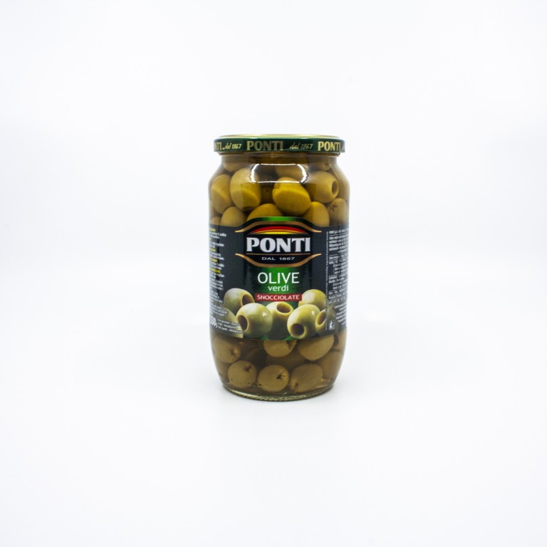 Ponti Olive Verdi Denocciolate 670g