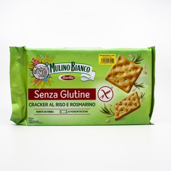 MULINO BIANCO Cracker Riso&Rosmarino Senza Glutine 200g