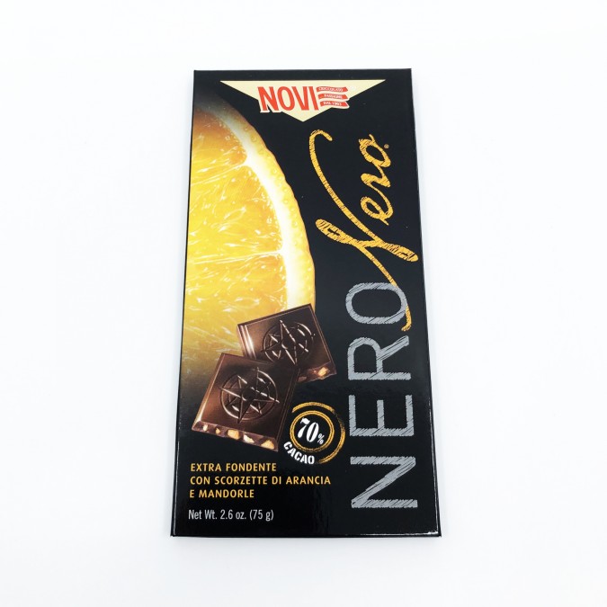 Novi Nero Narancs-Mandula csoki 75g 