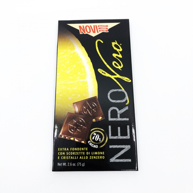 Novi Nero Citrom-Gyömbér csoki 75g 