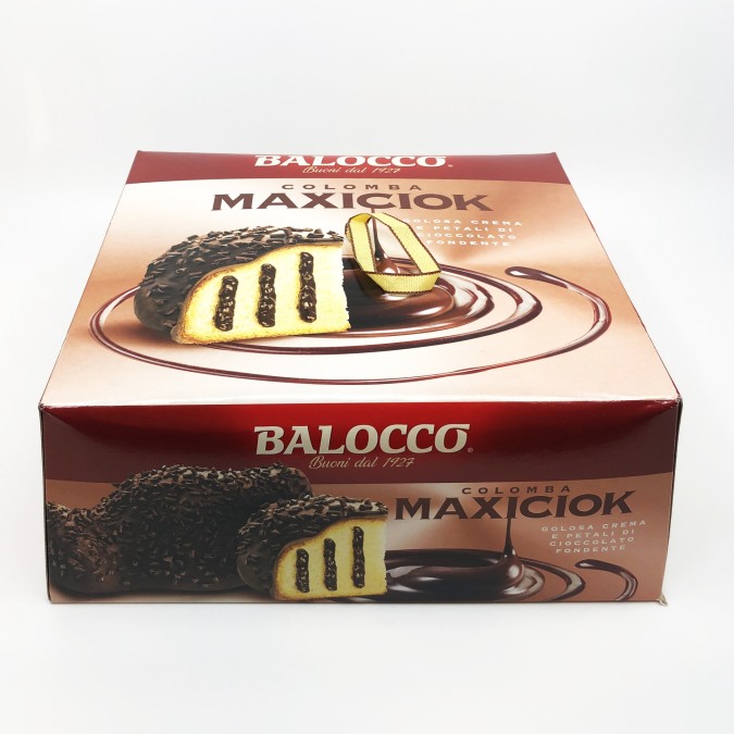 Balocco Colomba Maxiciok  con Crema Cioccolato 750g 