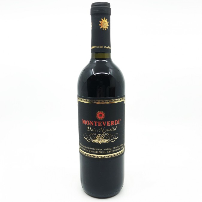 Monteverdi Dolce Novella - Fragola Wino rosso bor 0,75L 