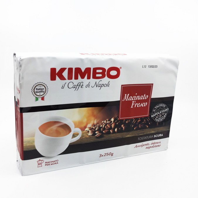 Kimbo Macinato Fresco kávé 3x250g 