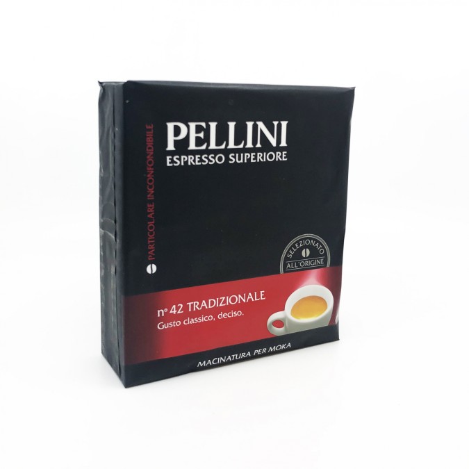 Pellini N.42. őrölt kávé 2x250g 