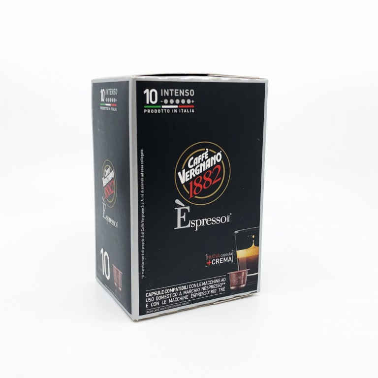 Vergnano Caffe Espresso Intenso 10db - Nespresso kompatibilis kapszula 50g