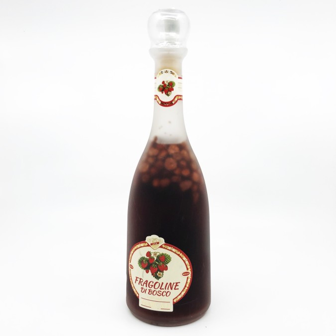 Marcati Fragoline di Bosco Liquore - Erdei eper likőr Grappával 0,7L 