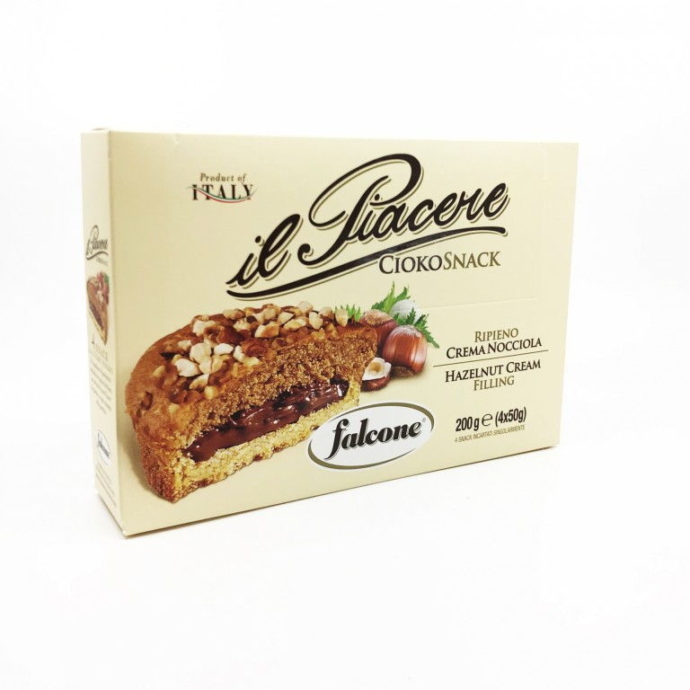 Falcone Il Piacere Cioko Snack - Mogyorókrémes keksz 200g 