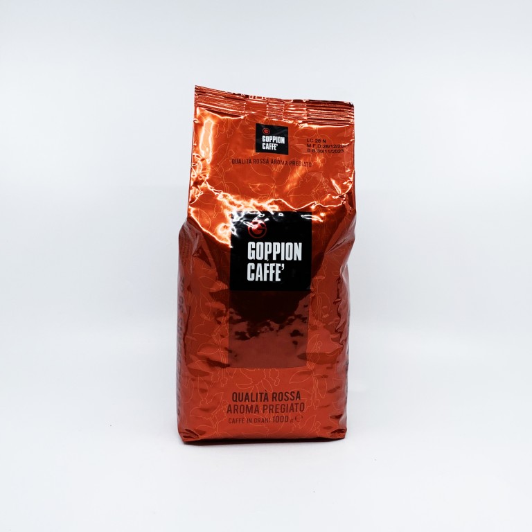 Goppion Caffe Qualita Rossa Aroma szemes kávé 1Kg 