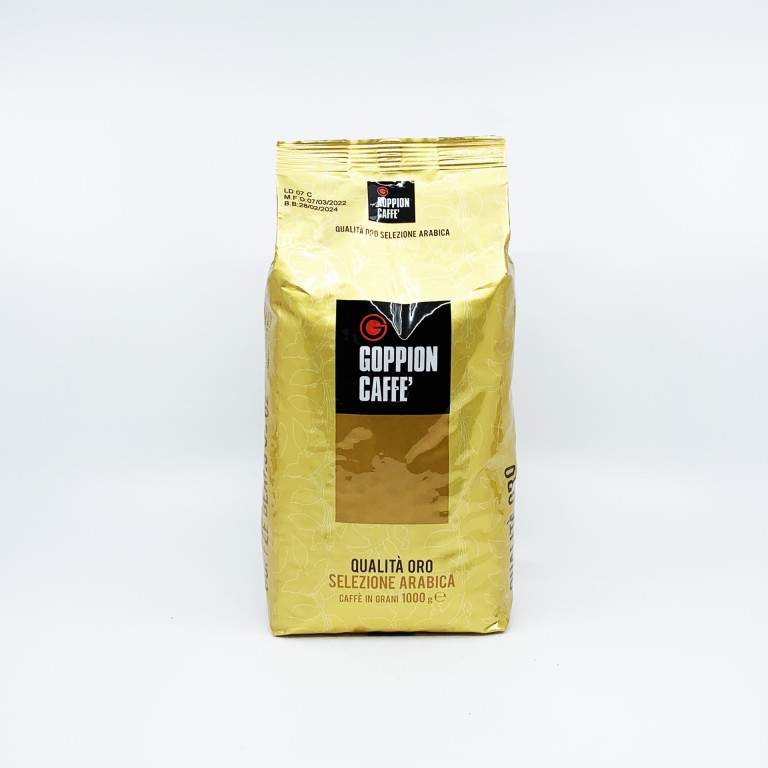Goppion Caffe Qualita Oro Arabica szemes kávé 1Kg 