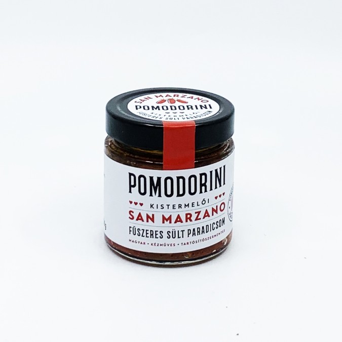 Pomodorini San Marzano Fűszeres Sült Paradicsom 150g 