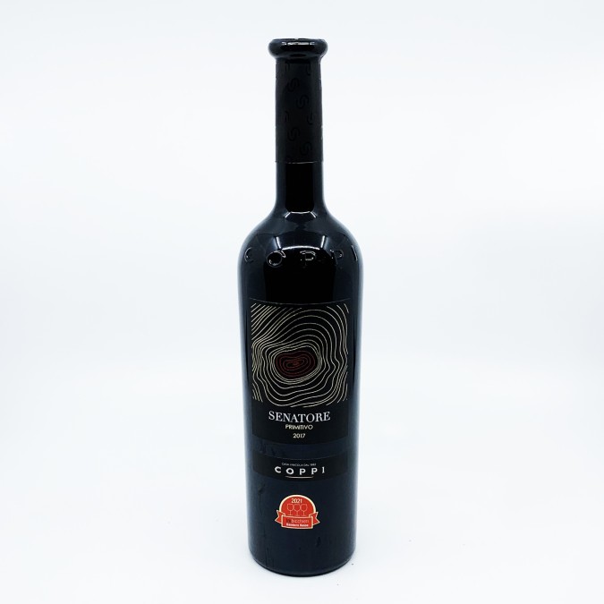 Coppi Senatore Primitivo vörös bor 0,75L 