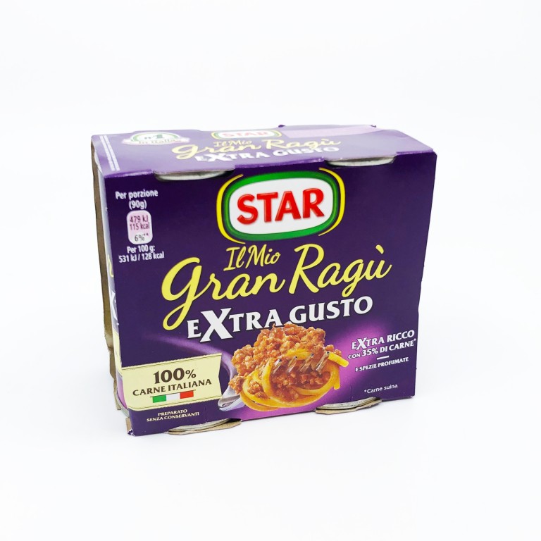 Star Gran Ragu Extra Gusto Classico  2x180g 