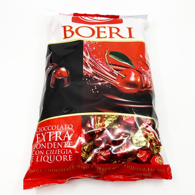 Rovelli Boero Konyakmeggy - Étcsokoládé 1KG 