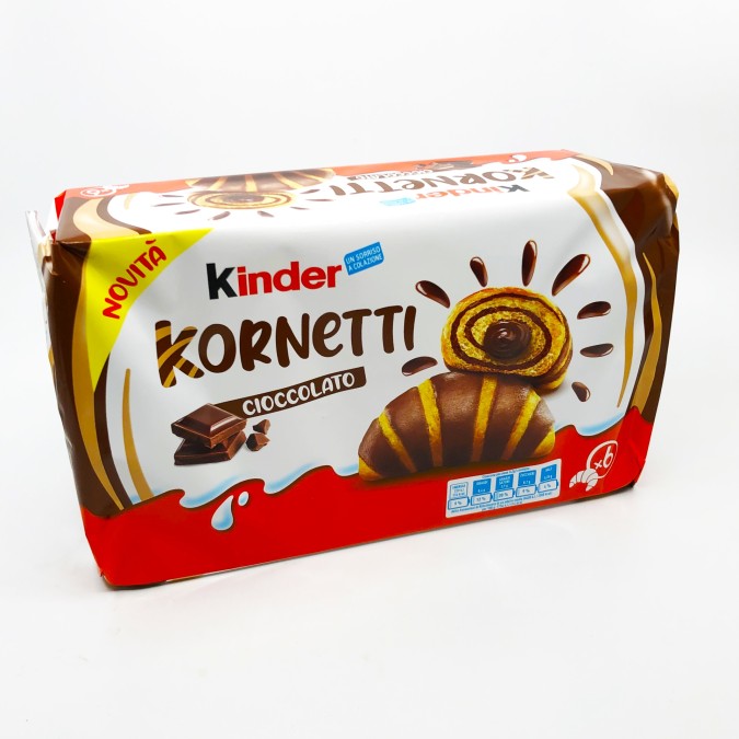 Kinder Kornetti Cioccolato Novitá 6db 252g 