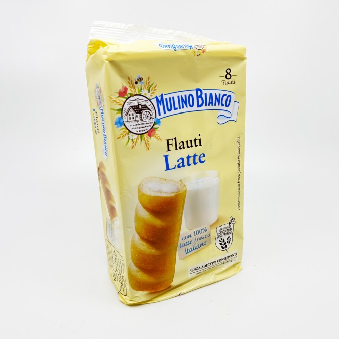 Mulino Bianco Flauti Latte - Tej krémes süti 280g 