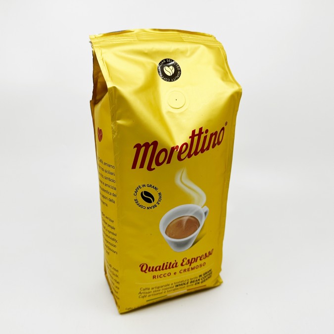 Morettino Qualita Espresso Ricco e Cremoso Szicíliai szemes kávé 500g 