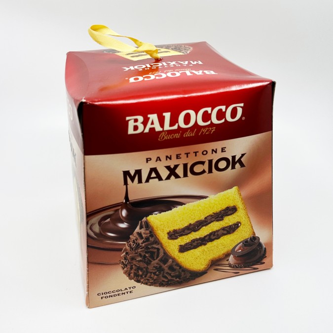 Balocco Panettone Maxiciok Fondente - Étcsokoládés 800g 